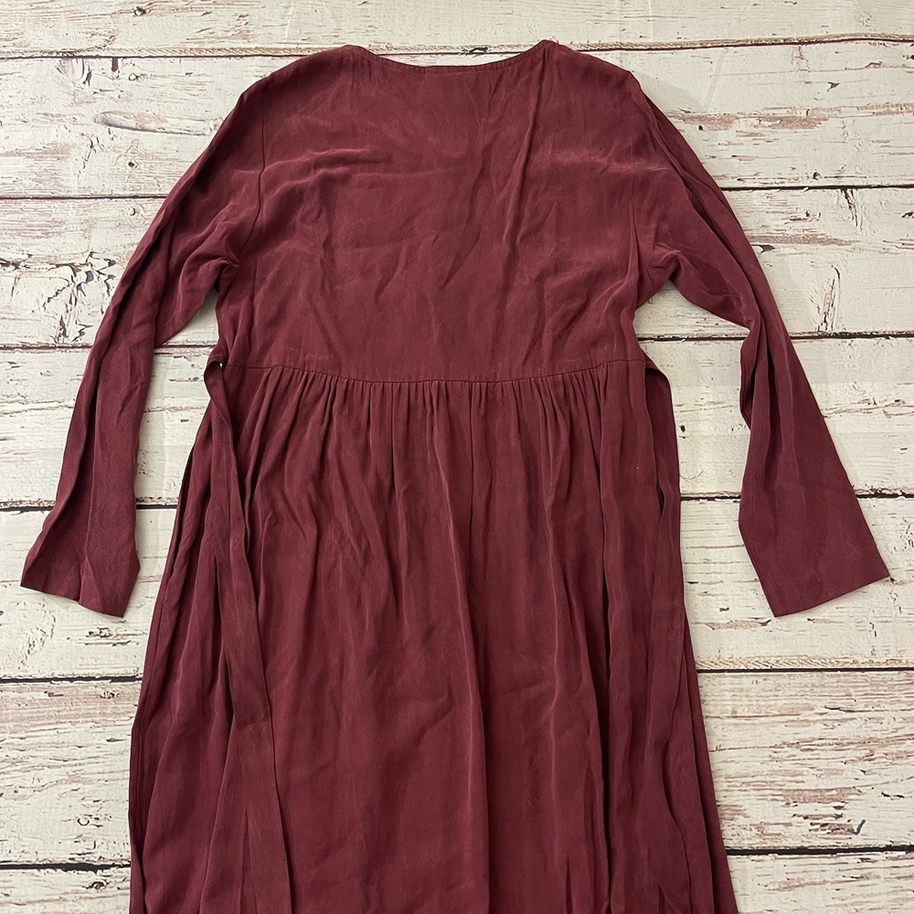 Vintage Carol Anderson Button Down Cottage Core Dress Size 4 Petite Embroidered - Picture 9 of 10